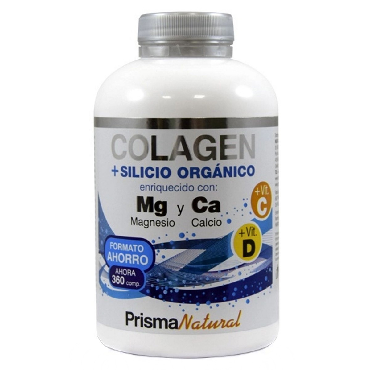 Prisma Natural Colagen + Silicio Orgánico, con magnesio y calcio 360 comprimidos