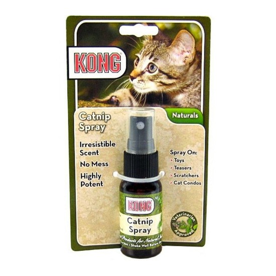 Kong catnip spray