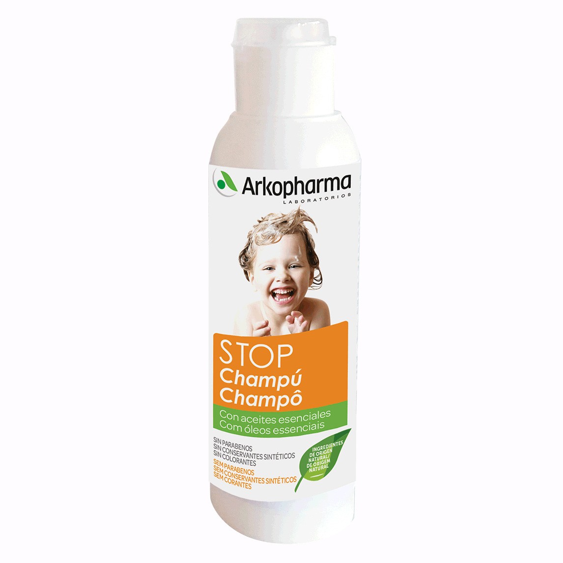 Arkopharma Stop champú aceites esenciales 125ml