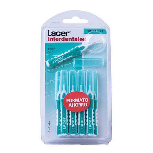 Lacer Cepillo interdental recto extrafino 10uds