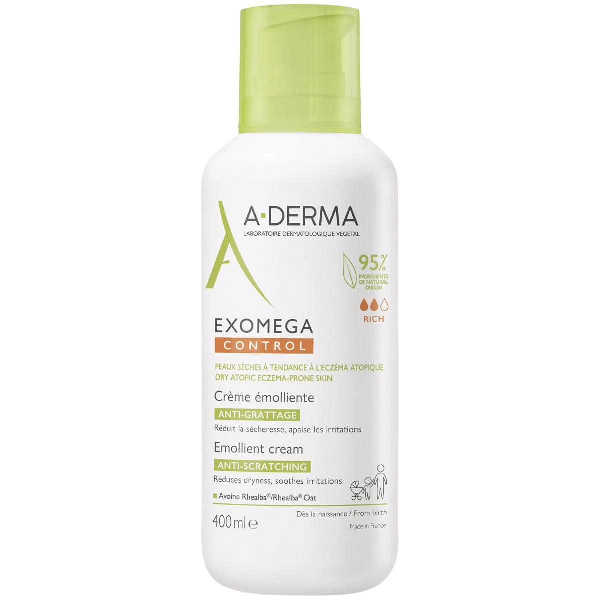 Aderma exomega crema emoliente 400ml