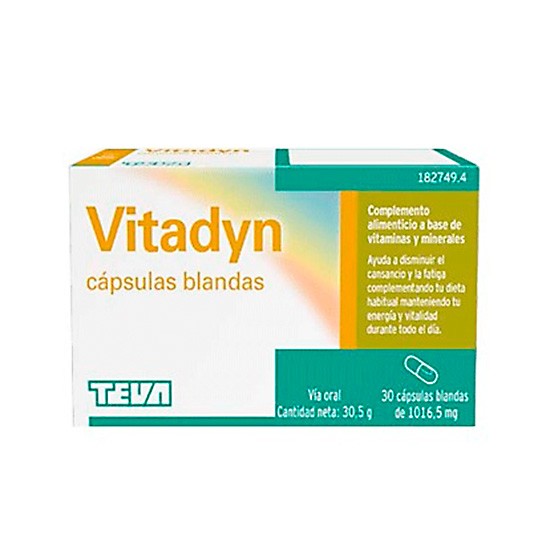 Vitadyn 30 cápsulas blandas