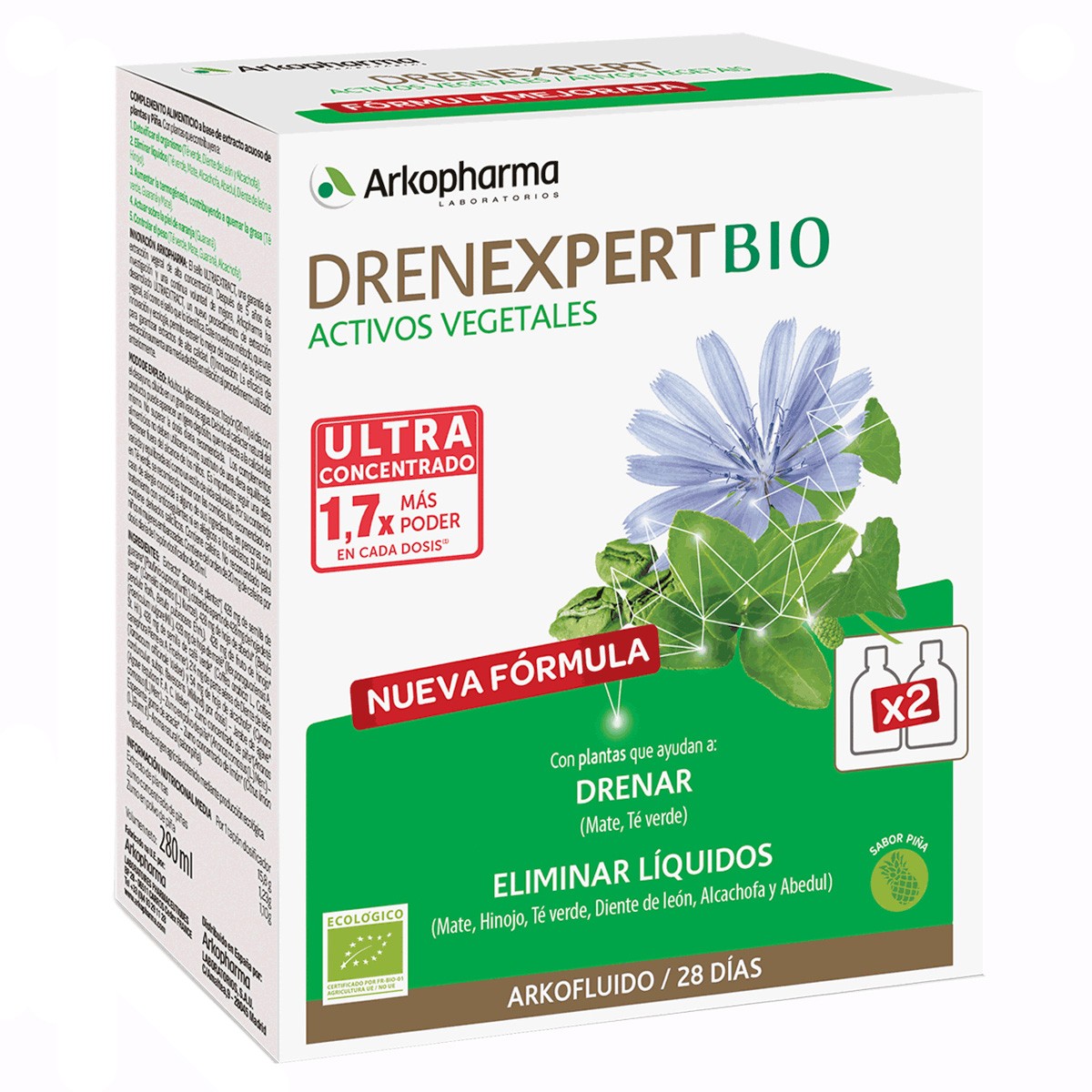 Arkopharma Drenexpert 28 días concentrado 2x280ml