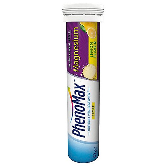 Phenomax sport magnesio 20 comp eferv