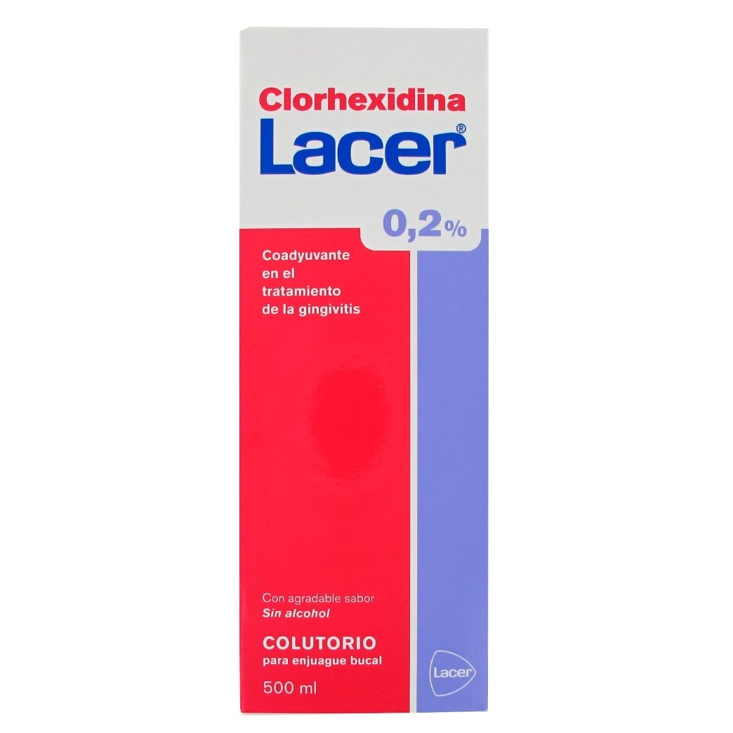 Lacer colutorio clorhexidina 0,2% 500ml