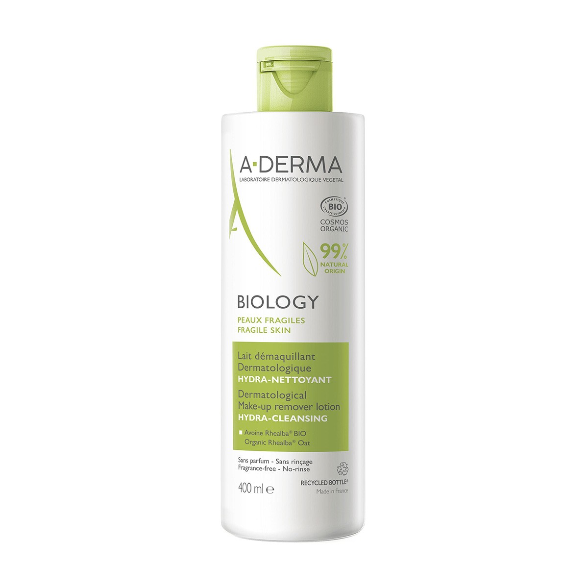 Aderma biology leche desmaquillante 400ml