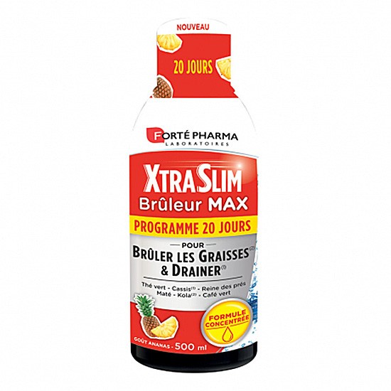 Xtraslim Max sabor piña 500 ml