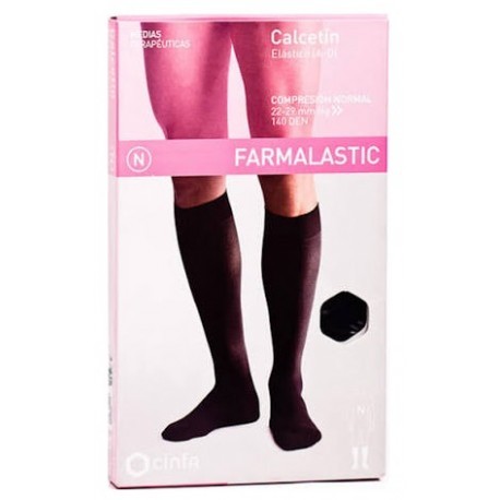 CALCETIN FARMALASTIC NEGRO TALLA PEQUEÑA